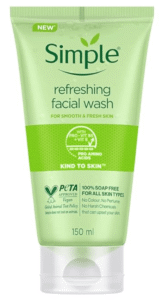 Simple Kind To Skin Refreshing Facial Wash 150 ml