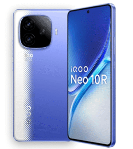 iQOO Neo 10R 5G (Raging Blue, 8GB RAM, 256GB Storage) |